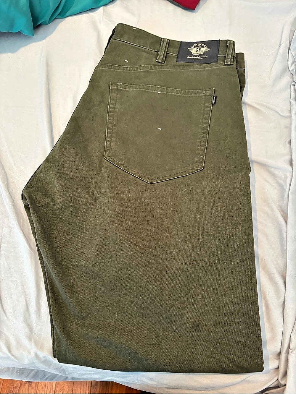 Dickies Men's Olive Chino Pants